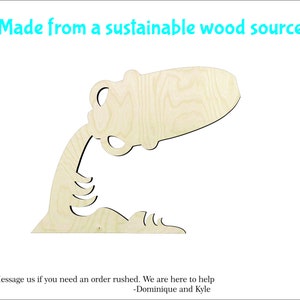 2"- 20"Aquarius Astrology sign wood cutouts Craft Supply-Sanded