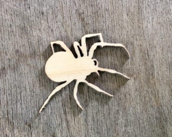 Spider -Multiple Sizes- Cutouts Wood Craft Supply-Sanded