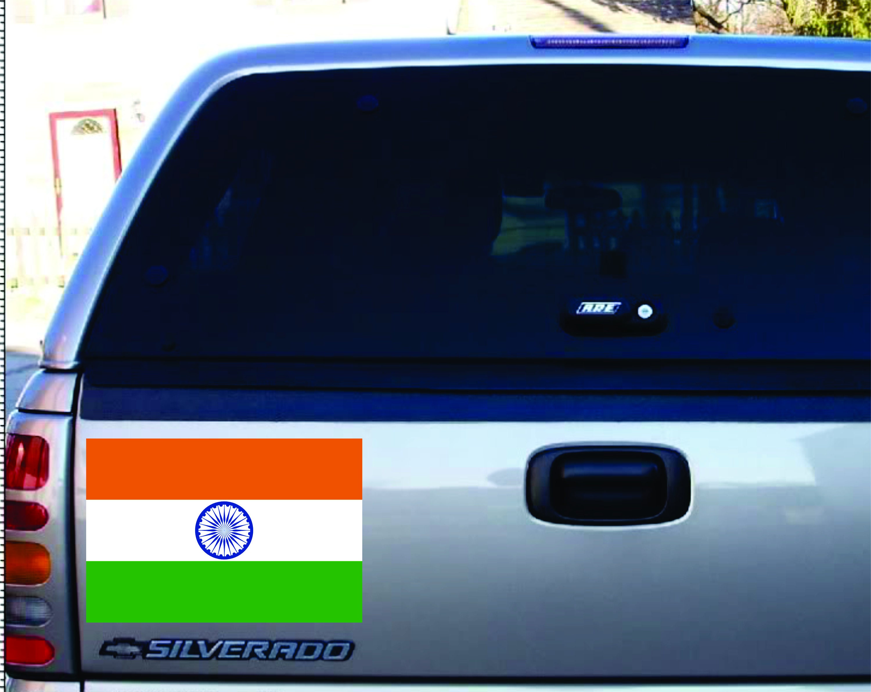 2 28 Flag of India Car Decal Laptop Sticker Etsy UK