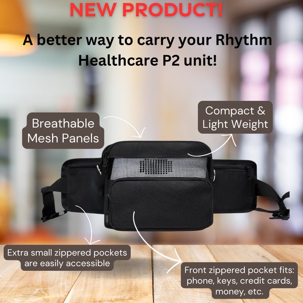 Fanny/Hip Bag Fit For Rhythm Healthcare P2