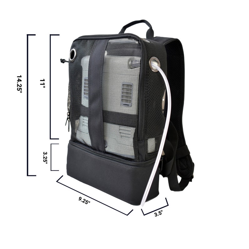 Mesh Backpack for Portable Oxygen Concentrators fits All Etsy Canada