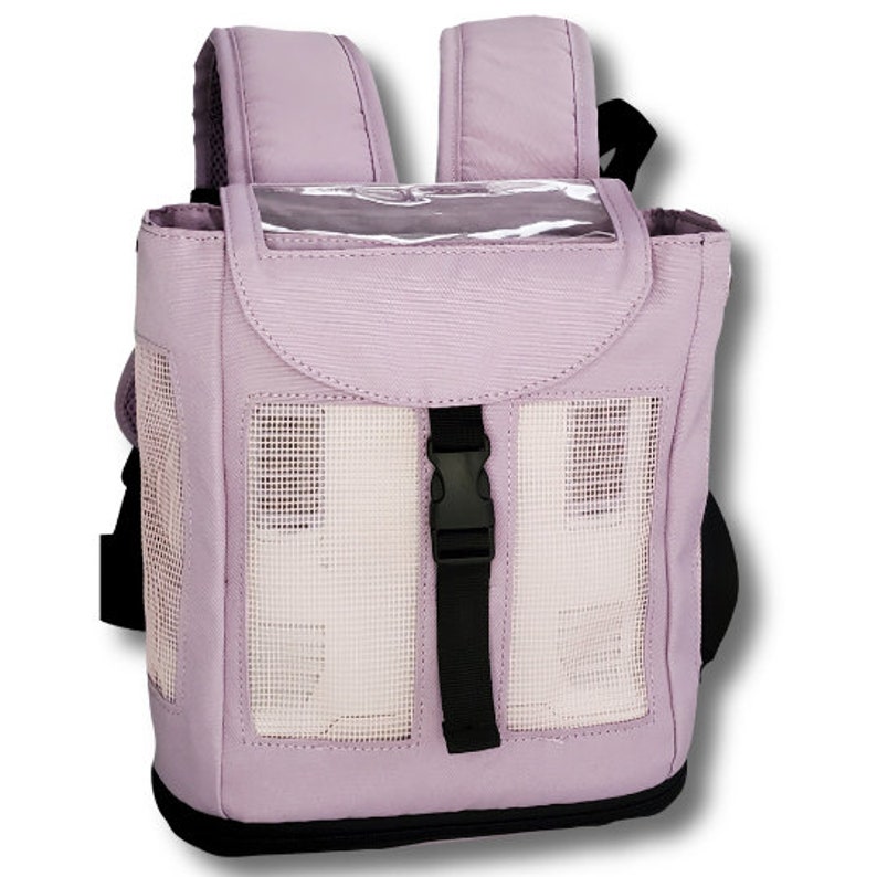 o2totes backpack fit for Inogen One G3 fits single & double battery, padded backpack straps Purple