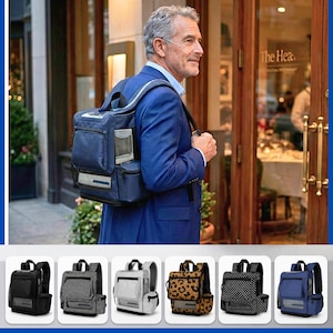 Fast Ship! Inogen One G5 & Inogen Rove 6 Lightweight Backpack with zippered bottom, various fabrics