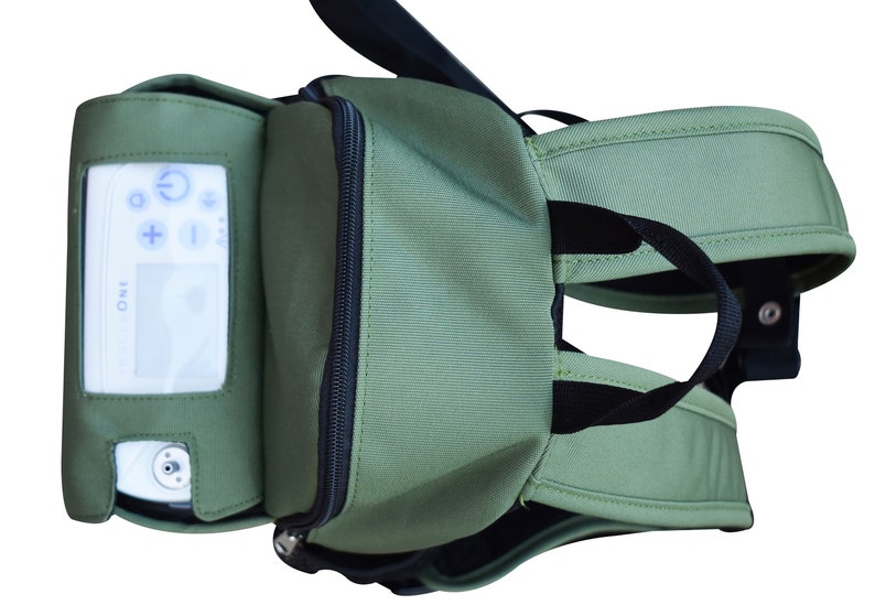 o2totes Backpack Compatible With Inogen One G5 Slim Backpack w/Storage Green image 4