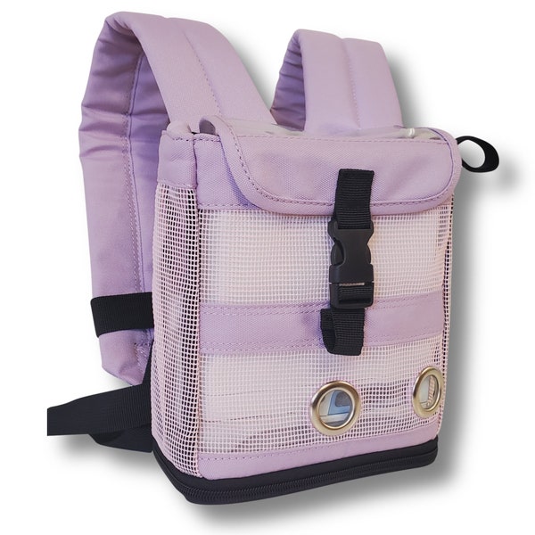 o2totes Ultra Lightweight Backpack - Purple compatible with the OxyGo Fit