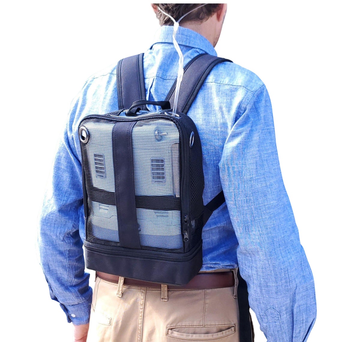 SAC À DOS EXTENSIBLE OJ KITE AVEC FILET POUR CASQUE ET HOUSSE IMPERMÉABLE
