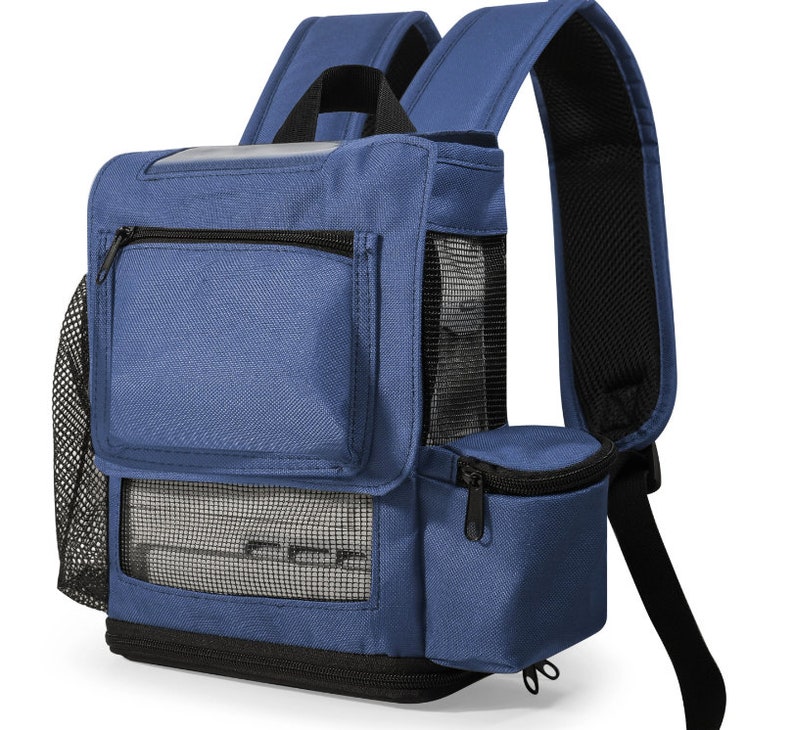 o2totes Lightweight Backpack compatible with Inogen Rove 6 various colors ブルー