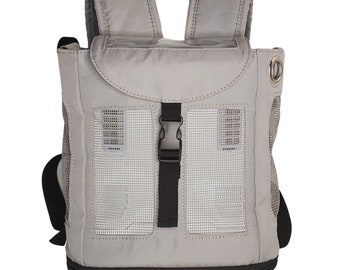 o2totes Ultra Lightweight Backpack w/o Pockets compatible with Inogen One G3 - Gray