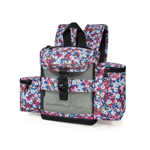 Backpack Fit For OxyGo Fit A Lightweight Backpack w/Pockets - Floral