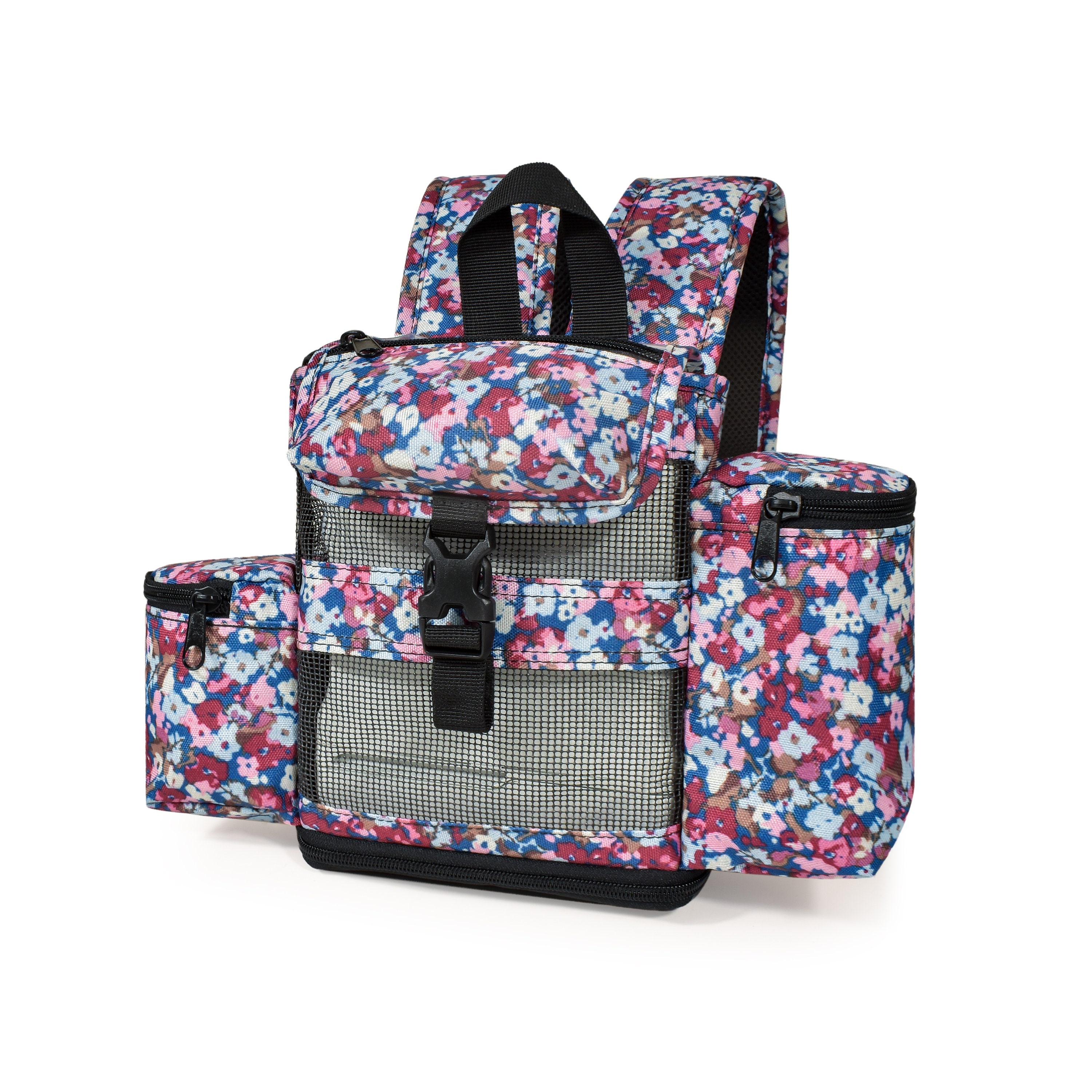O2totes Lightweight Backpack W/pockets - Floral Compatible 
