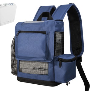 Backpack Fit For Inogen Rove 6, lightweight backpack in Navy