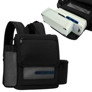 O2Totes OxyGo Next Backpack In Black - Lightweight And Stylish | Buy - Foto 7