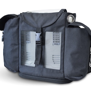 o2totes Mochila ligera con bolsillos compatible con OxyGo - Negro