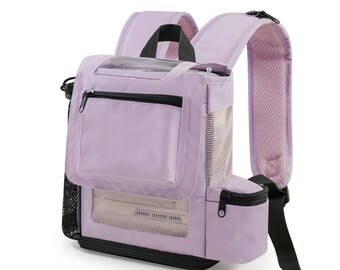 o2totes Lightweight Backpack for Inogen One G5 (#IO-500) w/Pockets - Purple