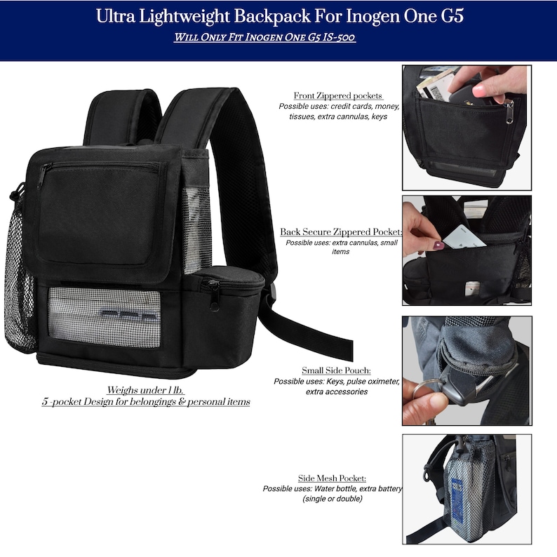 Inogen One G5 Rucksack Inogen Rove 6 Rucksack Bild 10