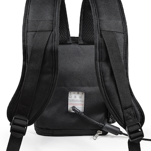Ultraleichter Inogen One G5 Leichter Rucksack mit Taschen Schwarz Bild 8