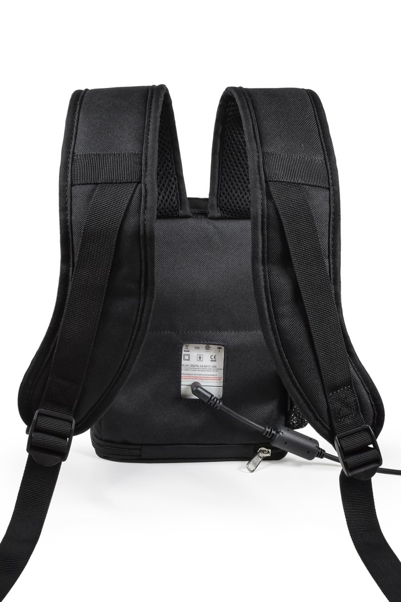 Ultraleichter Inogen One G5 Leichter Rucksack mit Taschen Schwarz Bild 8