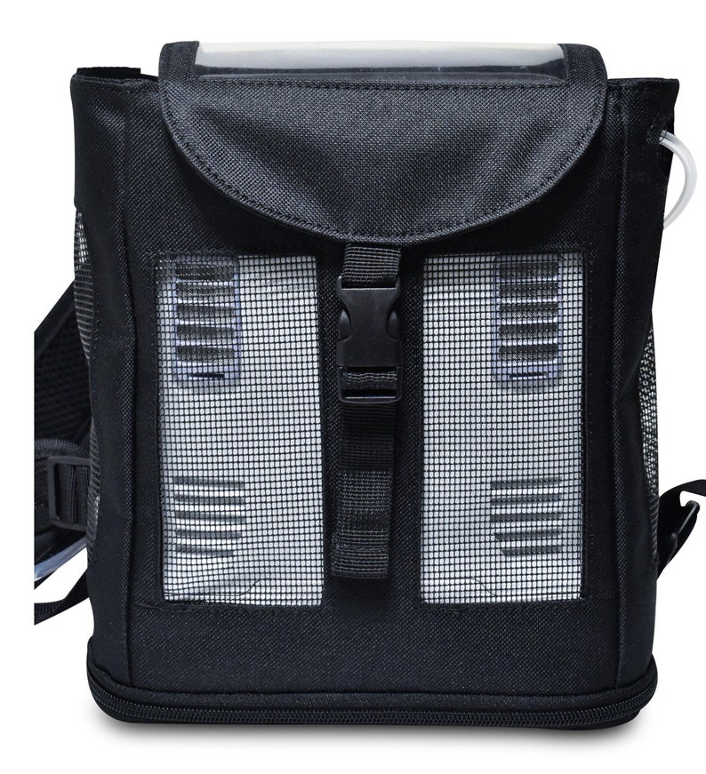 o2totes backpack fit for Inogen One G3 fits single & double battery, padded backpack straps image 3