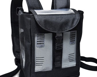 o2totes backpack fit for Inogen One G3 fits single & double battery, padded backpack straps