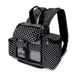 Mochila leve Inogen Rove 4 com bolsos para baterias extras, carteira, telefone, etc. TECIDO NOVO!
