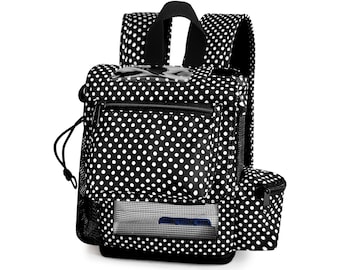 Polka Dot Inogen One G5 & Rove 6 Backpack: Ventilated, Lightweight