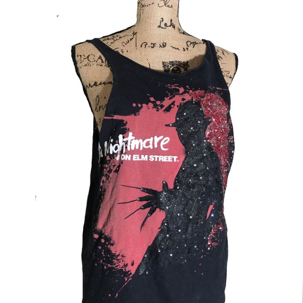 Cut Up/restyled glitzernden Horror Film tank