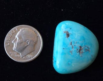 Natural Turquoise Cripple Creek Cab 31.5 Carats