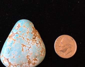 Natural Number 8 Turquoise Authentic High Grade 62.5 Carats