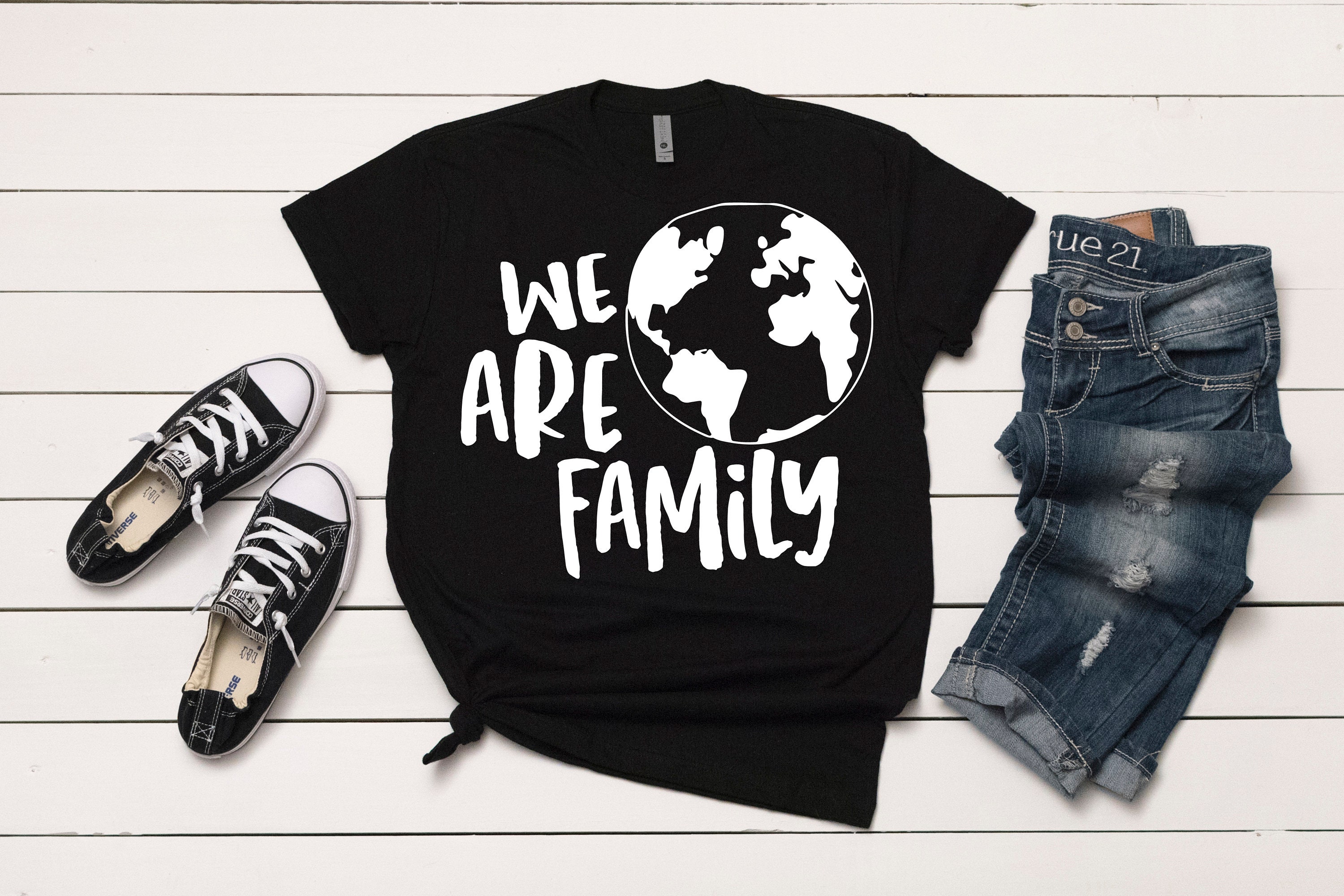 We Are Family T-shirt - Etsy