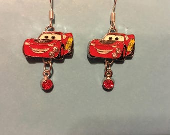 lightning mcqueen earrings