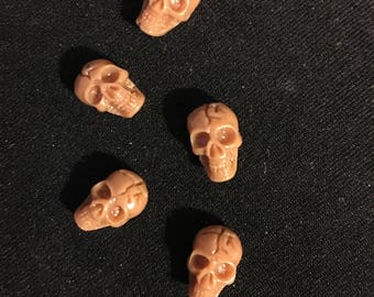 skull embellishments etsy