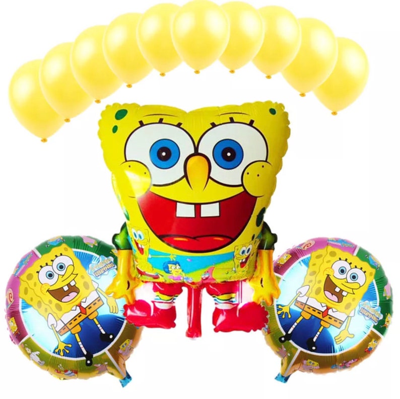 13pcs Spongebob Squarepants Balloon Set T72