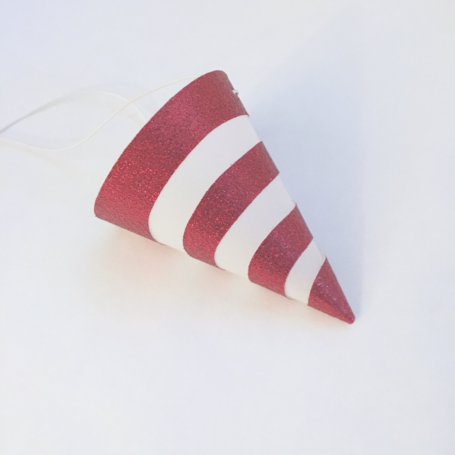 Candy Cane Party Hats Mini Red & Vellum Hats Sets of 3 Etsy