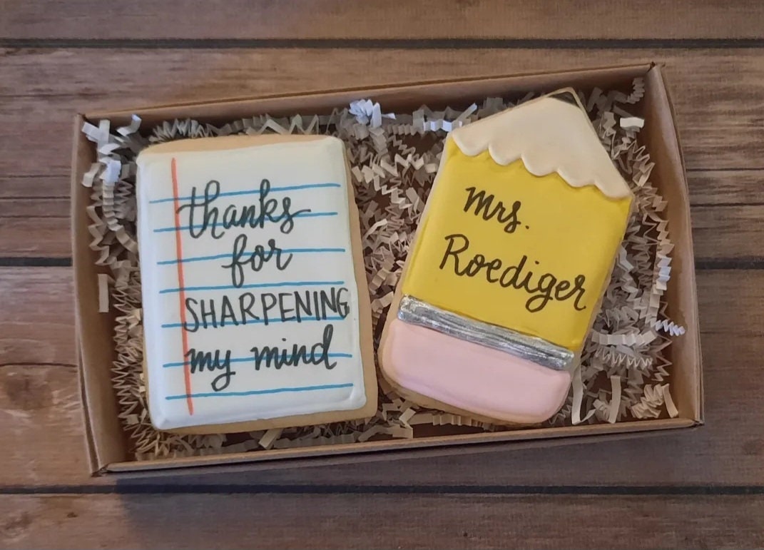 Teacher Appreciation, Teacher Cookies, Teacher Appreciation Gifts