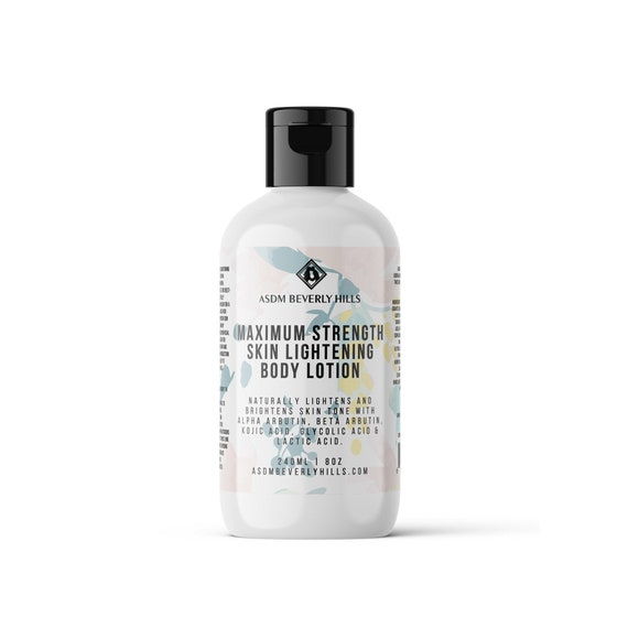 Bleaching Lotion For Body 8 Alpha Beta Arbutin Glycolic Etsy