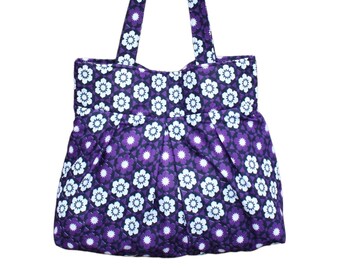 African Print Tote Bag with Pockets, shoulder Bag, Gifts for Women, African Fabric Bag