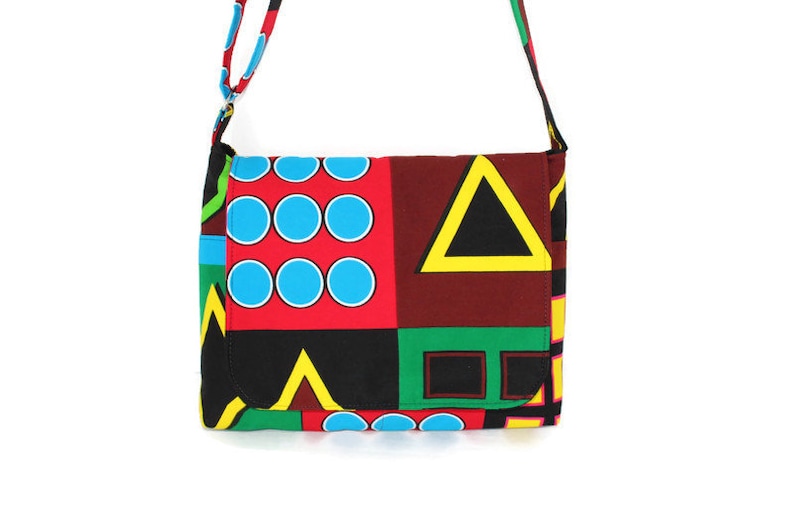 Messenger Bag Ankara bag African Crossbody Bag Fabric Crossbody bag Gifts for men Gifts for women