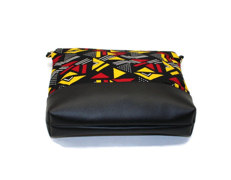 African Kente Pattern Print Crossbody bags