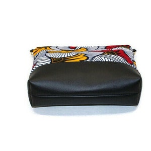 African Print Crossbody bag, Small Handbag, Gift for women, gift for girls, Ankara bag, African print purse, Handmade bag, Zipper Crossbody image 5