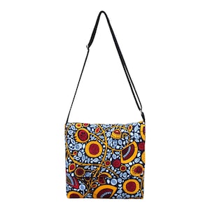African Print Messenger Bag, Cross Body Bag, Ankara Bag, Unisex African ...