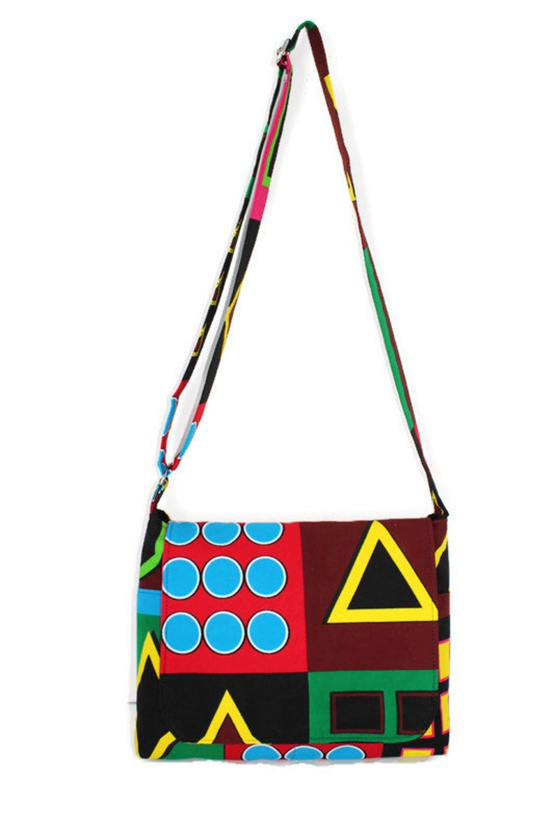 Messenger Bag Ankara bag African Crossbody Bag Fabric Crossbody bag Gifts for men Gifts for women