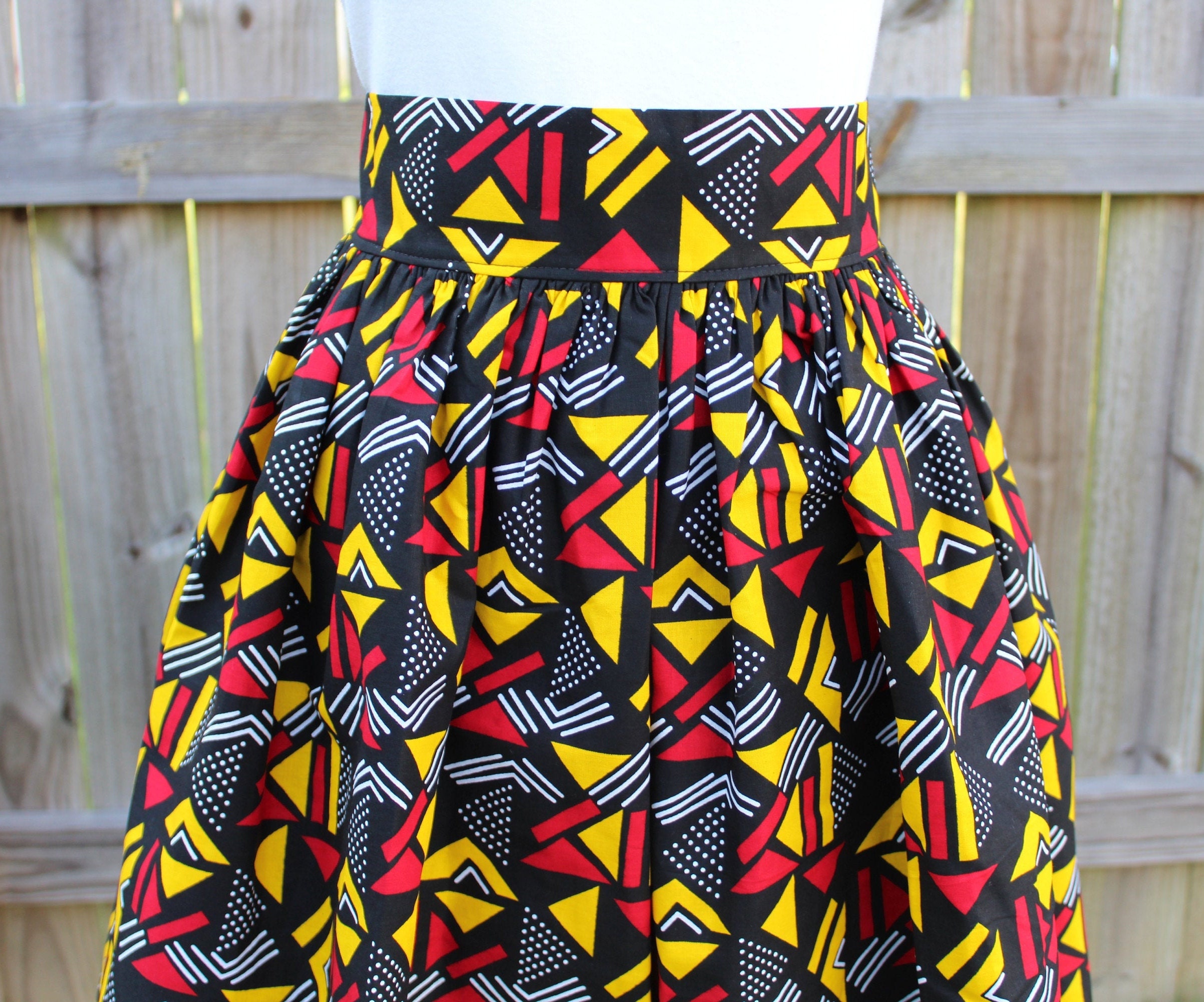 African Print Skirt African Print Clothing Kente Skirt | Etsy