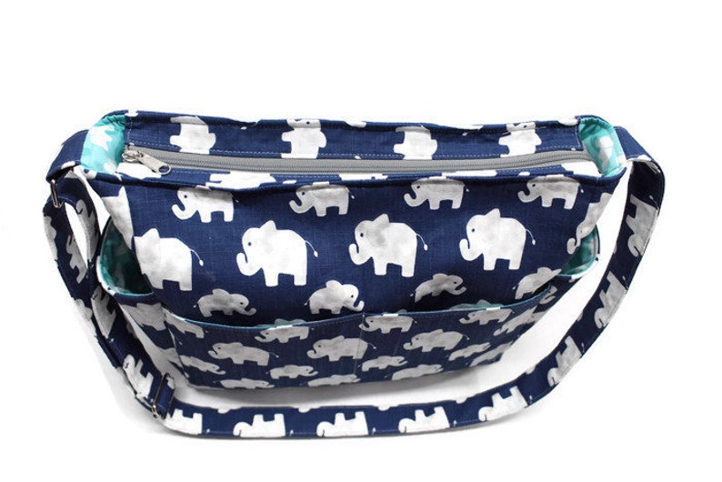 Crossbody Diaper Bag Gender Neutral Bag Baby Bag Large Etsy