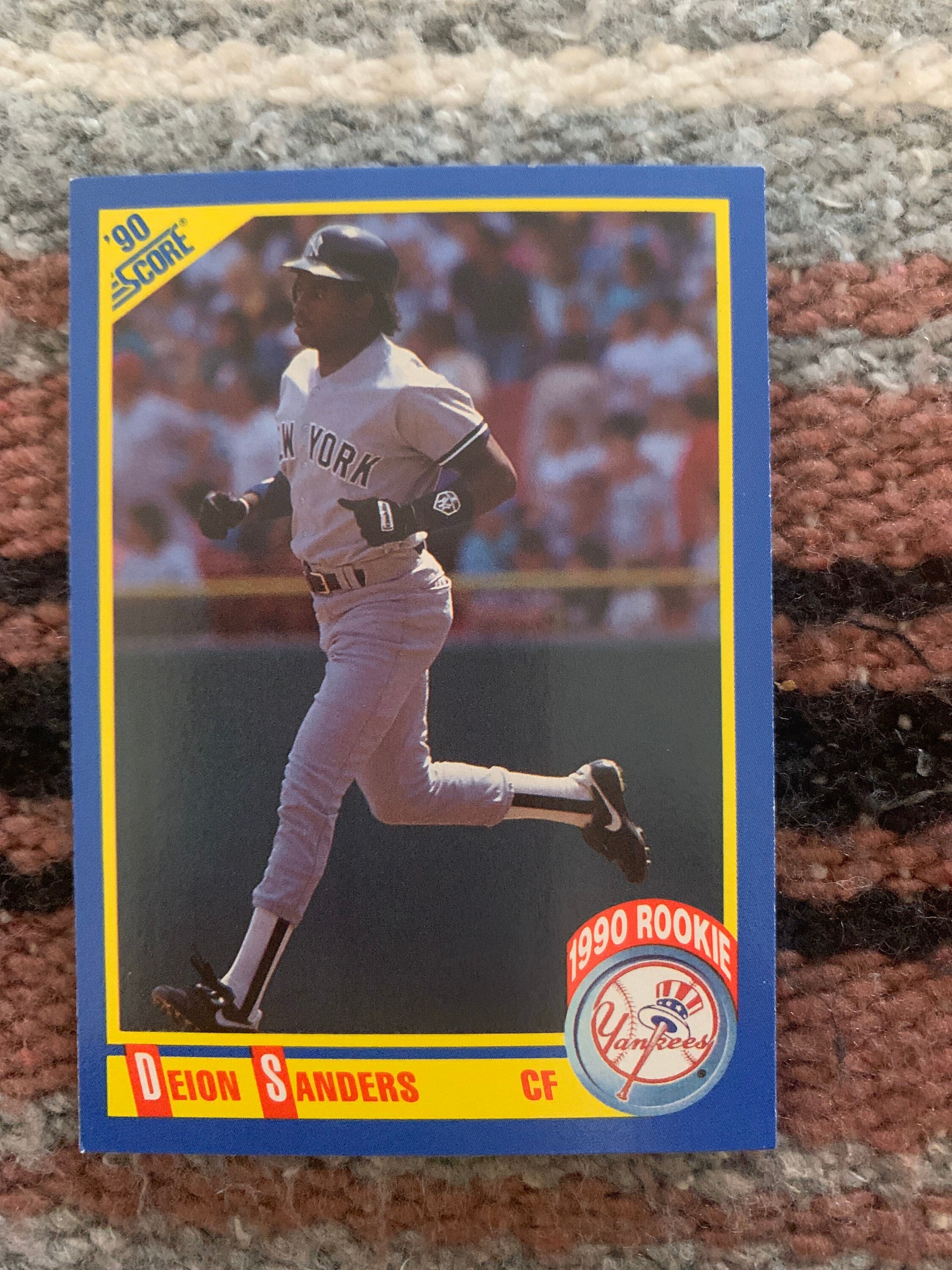 1990 Deion Sanders Rookie Printing Error