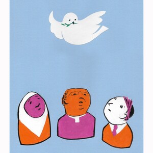 Peace giclée print