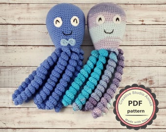 Crochet Octopus Pattern: Amigurumi Toy (PDF Pattern)