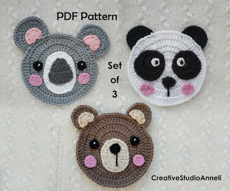Crochet Pattern/ INSTANT PDF DOWNLOAD/ Crochet Applique - Etsy