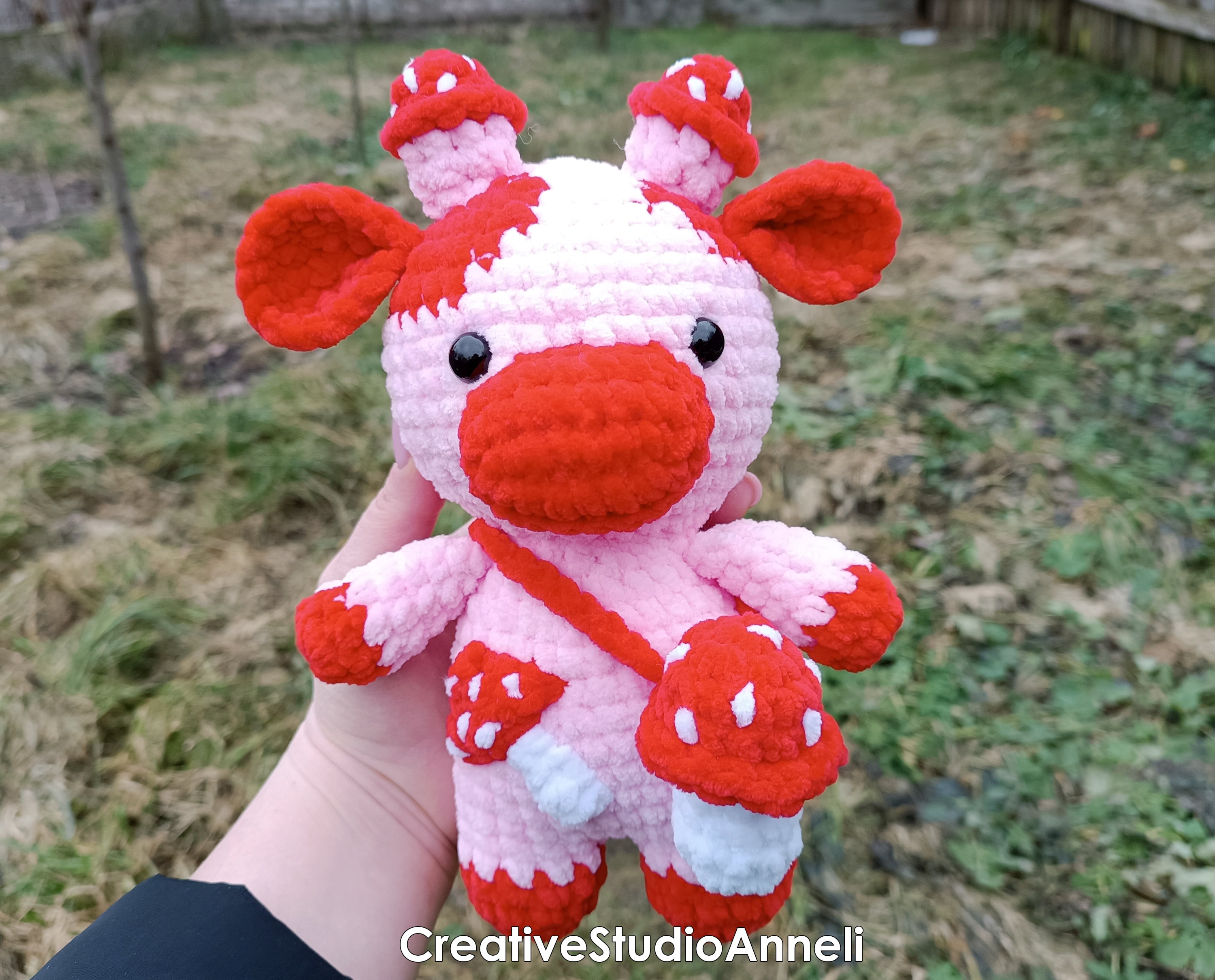 Crochet Bunny Plushie/ Cutie Rabbit Plush/ Amigurumi Bunny/ Crochet Plushies/  Animal Plushies/ Amigurumi Animals/ Kawaii/ Christmas Gift 