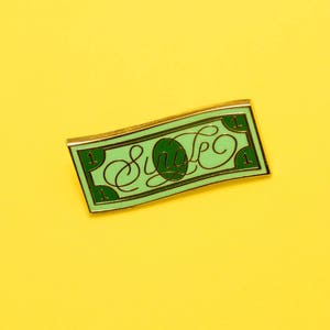 Single - Hard enamel lapel pin