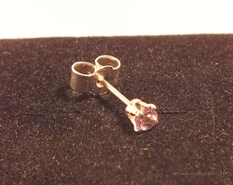 Amethyst EARRINGS **** Silver Sterling 925